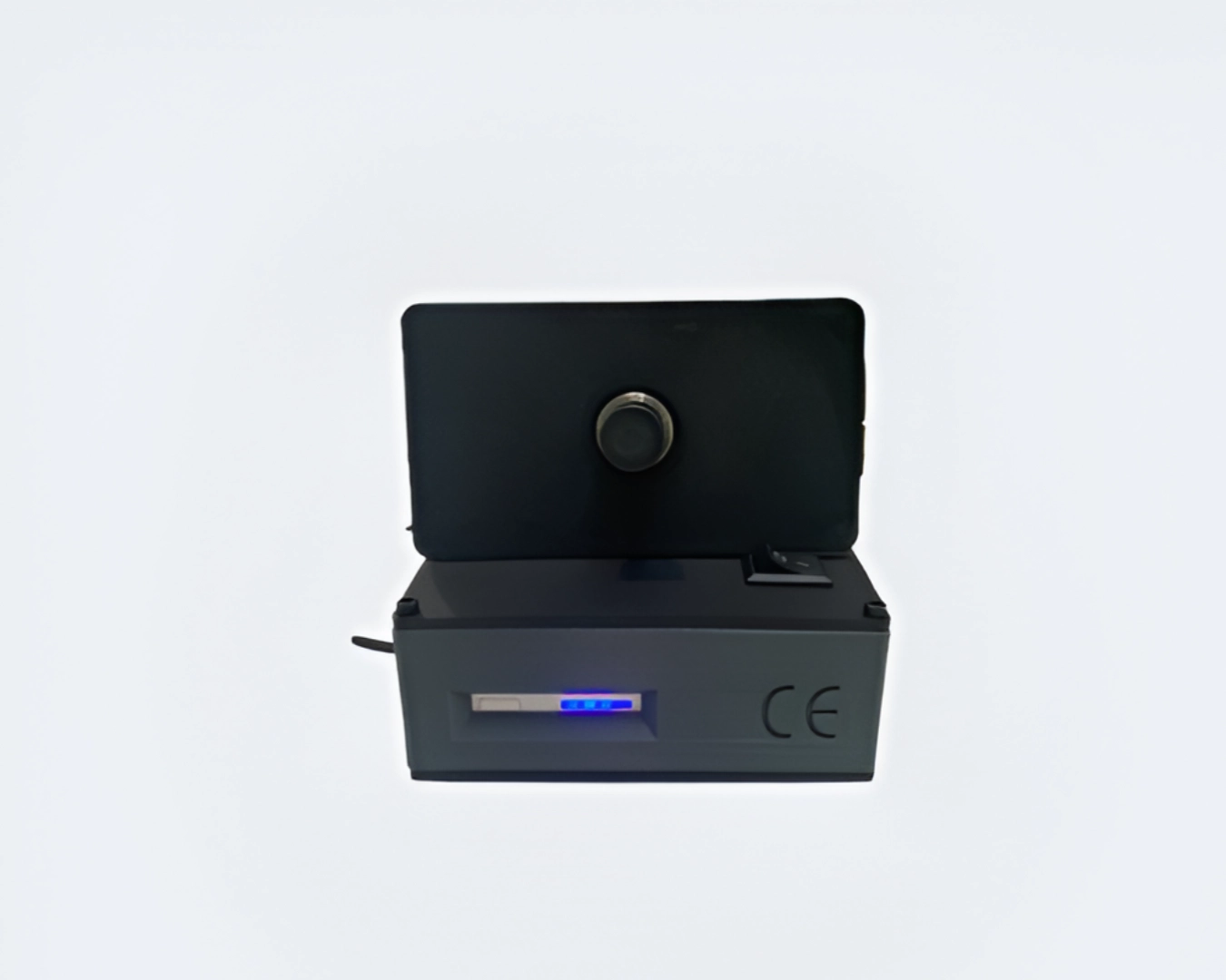 pixelcut-export-4 firmness tester for noninvasive udder measurement in dairy cows, hardness testing of chicken breasts, and adaptable for cosmetic surgery applications.